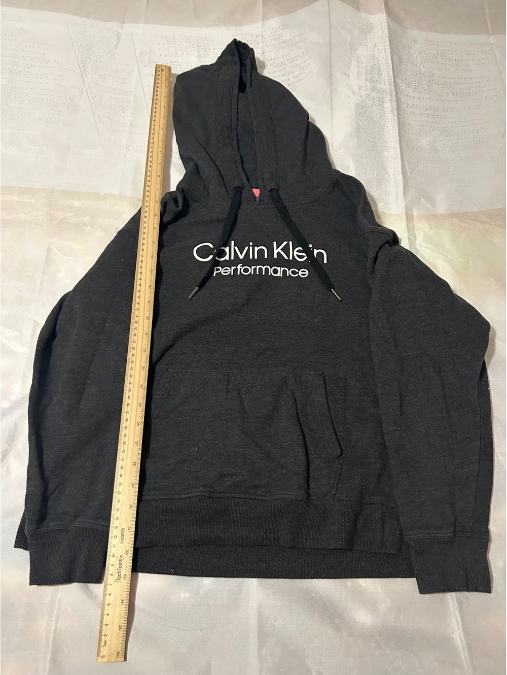 Calvin Klein Performance black pullover hoodie Clothing00127